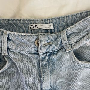Zara High-Waisted Mom Jeans